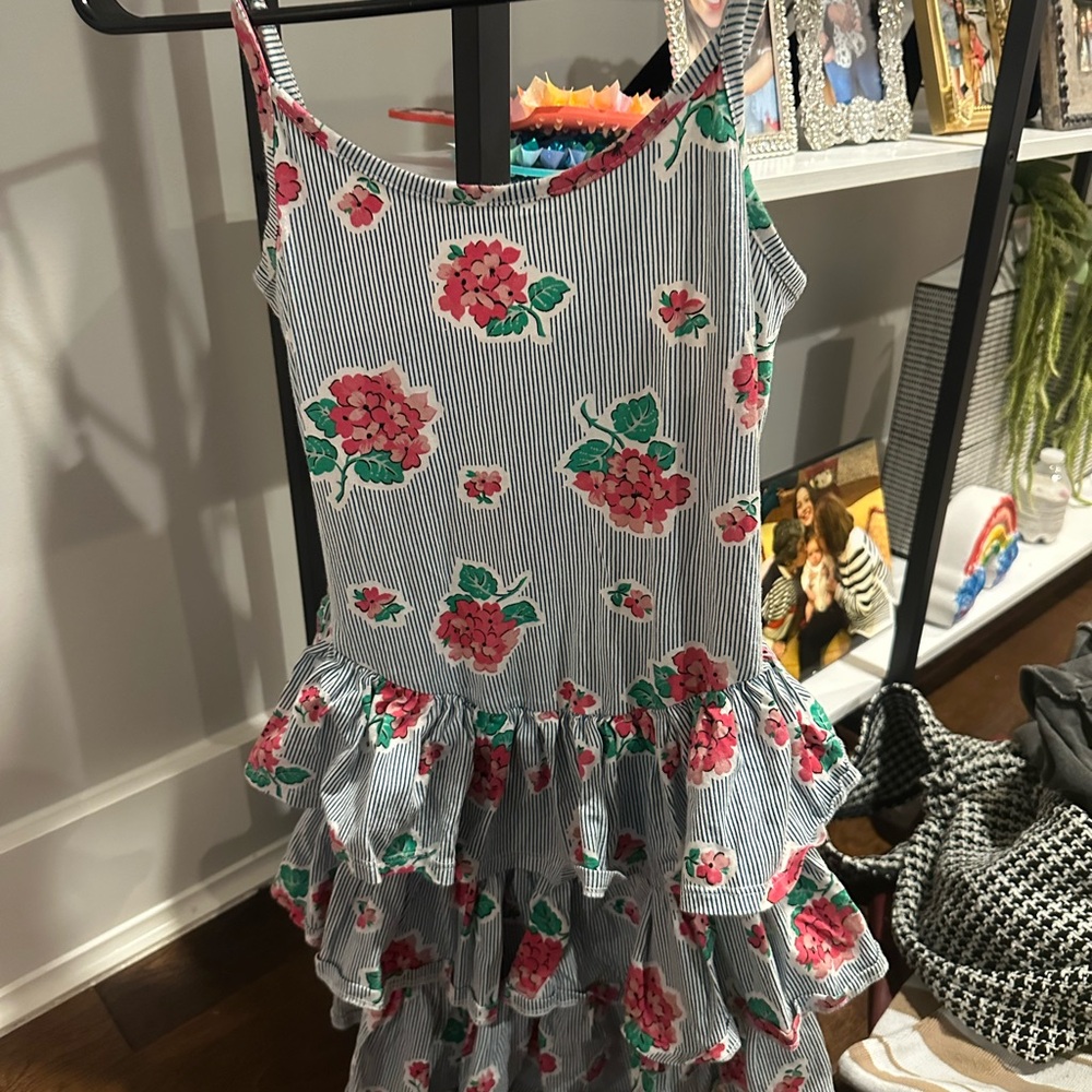 Betsey Johnson Floral Striped Dress